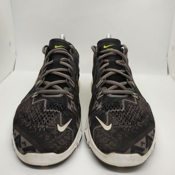 Nike Free 5.0 TR Fit 4 Running Sneakers Women's Size 9.5 Black, Grey, Neon Green - Picture 4 of 8